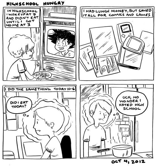 in which I am back in highschool and it hurts! 